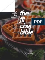 The Fit Chef Bible Waffle Day by ASfoods