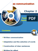 Lecture Business and Administrative Communication: Chapter 2 - Kitty O. Locker, Donna S. Kienzler