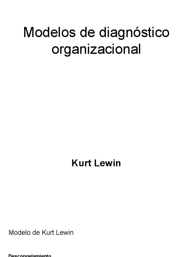 Modelos de Diagnóstico Organizacional | PDF | Aprendizaje | Conocimiento