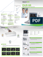 Technical Specifications: Digital Ultrasonic Diagnostic Imaging System