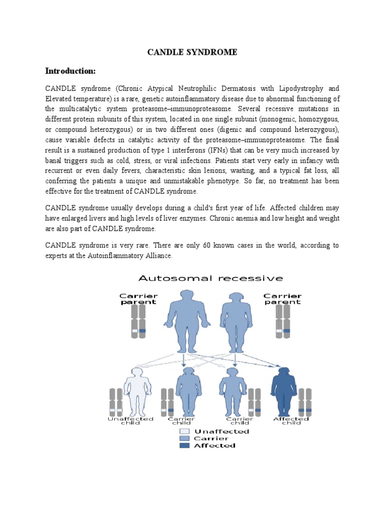 CANDLE Syndrome PDF
