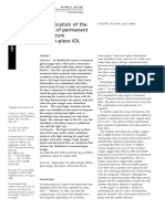 Identification of The Source of Permanent Glare From A Three-Piece IOL