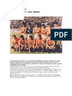 torneo 4ta division 1989-90  estadisticas