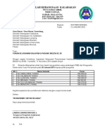 Surat Kutipan Yuran MSSZK 2015