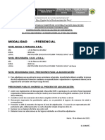 Comunicado #005 - 2022 Adjudicación de Plazas Resultados de Evaluación Pòr Expedientes. 2022