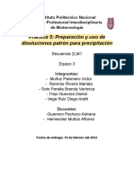 Informe Práctica 5. Preparación y Uso de Disoluciones Patrón para Precipitación - Equipo 3