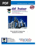 Aramco Piping QC Inspector Interview Guide | PDF | Pipe (Fluid ...