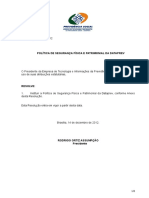 Política de Segurança Física e Patrimonial