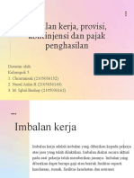 Imbalan Kerja, Provisi, Kontinjensi, Dan Pajak Penghasilan Kelompok 5