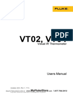 VT02, VT04: Visual IR Thermometer