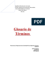 Glosario de Terminos