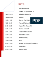 Lehar Schedule