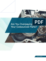 Are You Overpaying For Your Outsourced Parts?: White Paper