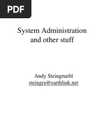 System Admin Notes