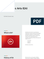 Electronic Arts (EA) : by Matt, Esmond, Joey