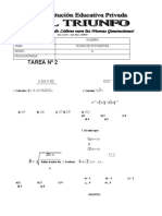 Tarea 2 Algebra