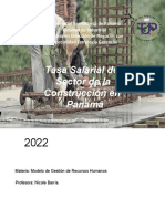 Asignación No 6 - Tasa Salarial del Sector la Construcción