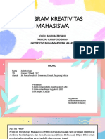 PROGRAM KREATIVITAS MAHASISWA FIP