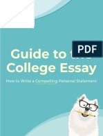 Marco Learning Guide To The College Essay v2