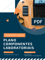 Plano de componentes curriculares do semestre 2020.2 da Faculdade Anísio Teixeira