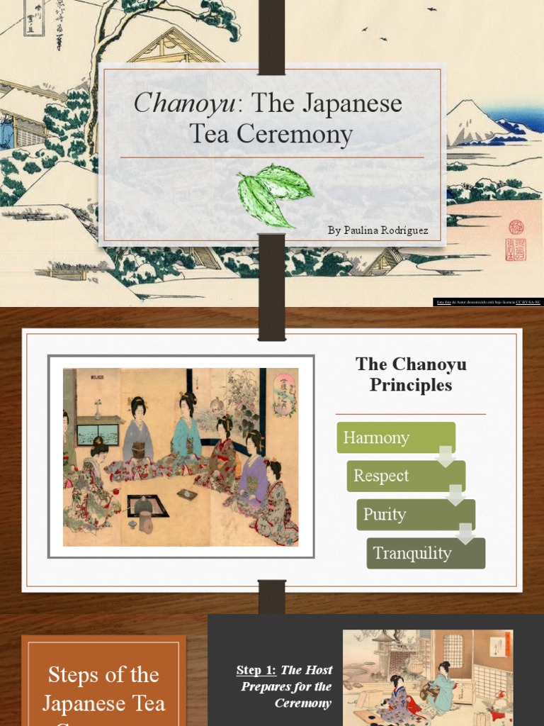 Chanoyu: The Japanese: Tea Ceremony | PDF | Cooking, Food & Wine