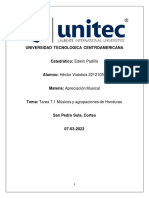 S7 - Tarea 7.1 Músicos y Agrupaciones de Honduras. Darwin