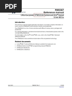 Ref - Manual - rm0367 Ultralowpower stm32l0x3 Advanced Armbased 32bit Mcus Stmicroelectronics