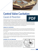 Control Valve Cavitation: Causes & Prevention