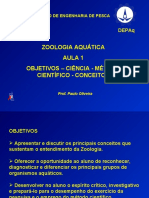 AULA - 2 - ZOOAQUATICA - Ciência e Conceitos Basicos