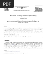 2006 - Patig - Evolution of Entity-Relationship Modelling