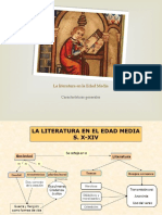 La Literatura en La Edad Media