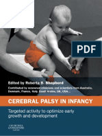 Cerebral Palsy in Infancy Optimizing Growth, Development, And Motor Performance by Roberta B Shepherd