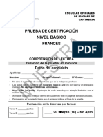 Nivel Básico: Prueba de Certificación