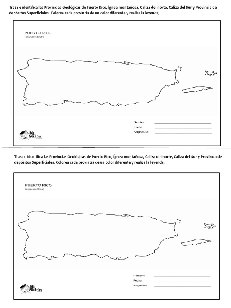 mapa de puerto rico para imprimir