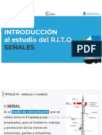 Presentacion (1) - Introducción Al Estudio Del RITO Sistemas de Señalización