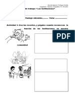 Trabajo de Las Instituciones