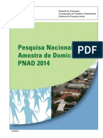 PNAD 2014 - Síntese de Indicadores
