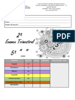 5° Examen Trimestre 2