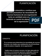 Planificación de RRHH