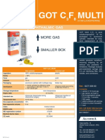 New pure octafluoropropane for intraocular tamponade