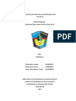 PRAKTIKUM SURVEILANS EPIDEMIOLOGI Kelompok 1