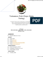 Vietnamese Pork Chops (Sườn Nướng) - Hungry Huy