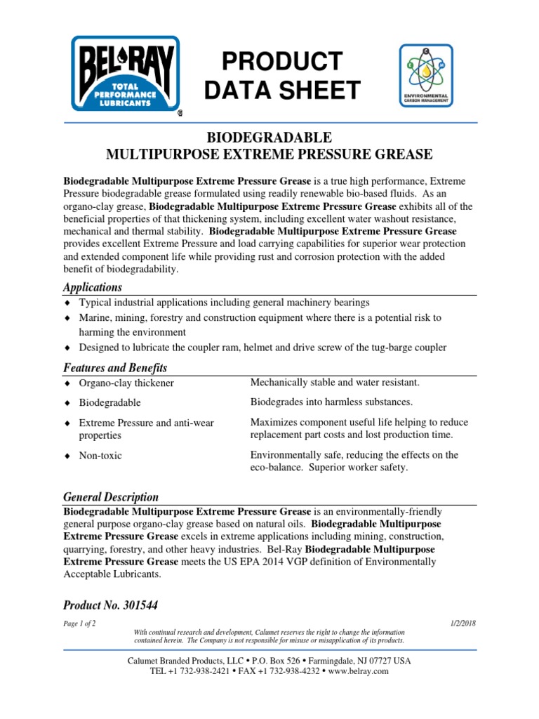 Gulfsea Hyperbar CS2 MSDS Summary | PDF | Biodegradation | Building ...