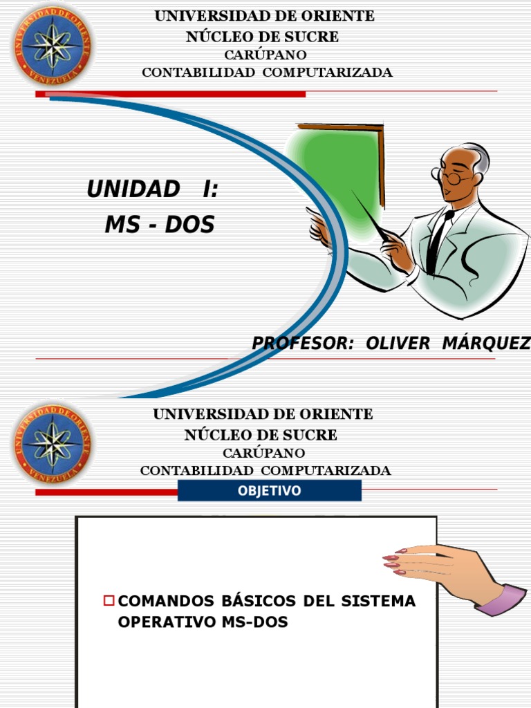 Introducción a MS-DOS y sus comandos | PDF | Dos | Archivo de computadora