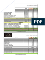 Lista de Precios ENERO 2022 Cadiline-Cleopatra