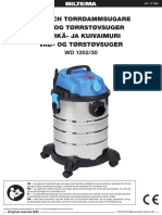 Biltema Vacuum Cleaner 17582 Manual