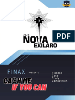 Nova Exilaro'22 - Cash Me If You Can - Case Statement