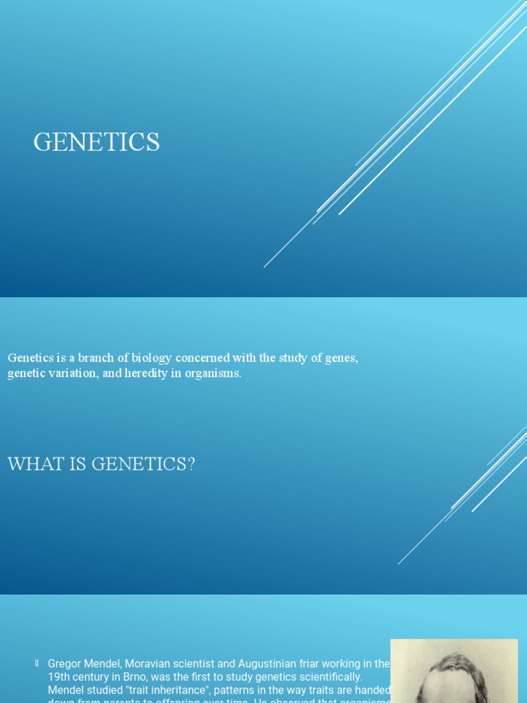Understanding Genetics and DNA Basics | PDF