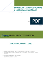 Curso 1 Gestion de La Seguridad y Salud Ocupacional Basada en Las Normas Nacionales