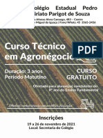 Curso Técnico em Agronégocio